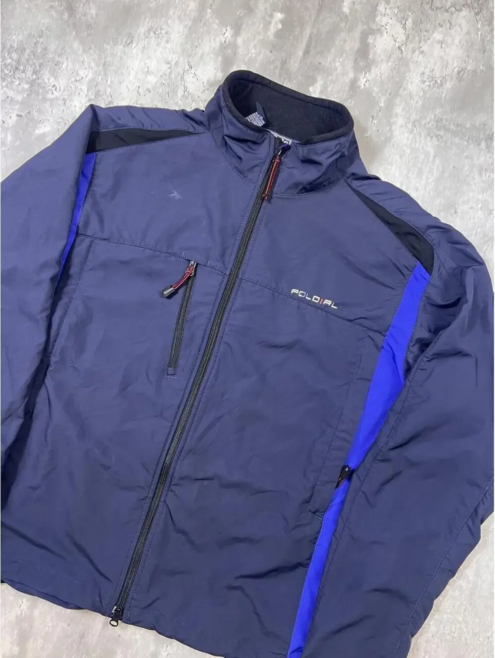 Vintage Polo Ralph Lauren Polo RL Jacket Navy Blue